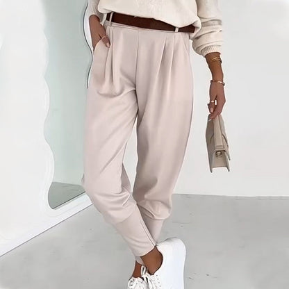 🔥2026 Lente Nieuwe Verkoop 😍 Vrouwelijke Comfortabele Negen-Punts Afgetopte Broek