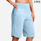 🔥 50% KORTING 🖤 Hoge Taille Sportshort – Ondersteuning & comfortabele stretch ✨