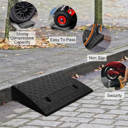 ⏳Tijdelijk 50% korting⏰Draagbare, lichtgewicht stoeprandoprit voor opritten🚗🦽