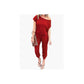 🎁 50% KORTING op de nieuwe collectie van 2026 💥 Casual jumpsuit met blote schouders en korte mouwen voor dames