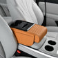 💥【LIMITED TIME 50% OFF】🔥 Auto Middenconsole Armsteun Organizer | Dubbele Bekerhouder | Hoogteverhoging Vermindert Vermoeidheid | Synthetisch Leder | Gereedschapsloze Installatie
