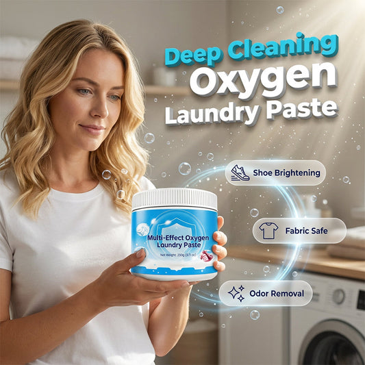 ✨Koop 2 en krijg 1 gratis!✨Vlekken verdwenen, stoffen als nieuw – in seconden – Multifunctionele zuurstofwaspasta