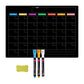 🌈Magnetische kalenderbord met uitwisbare markers