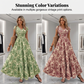 🔥Nieuwe Dames Maxi-jurk met Bloemenprint 🌸 Elegant & Comfortabel