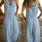 ⏳Time-Limited Special⏰Women's Casual Sleeveless Hooded Jumpsuit