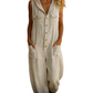 ⏳Time-Limited Special⏰Women's Casual Sleeveless Hooded Jumpsuit