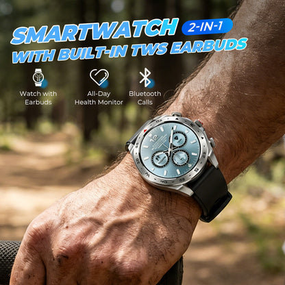 🎁2026 Nieuw binnen 50% KORTING💥2-in-1 smartwatch met ingebouwde TWS-oordopjes