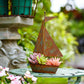 ⛵ NU 50% KORTING! 🌱 Rustieke metalen plantenbak in de vorm van een zeilboot – Handgemaakt, weerbestendig en perfect voor vetplanten, kruiden of bloemen – charmante decoratie voor in de tuin of op een plank 🏡