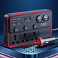 💥50% KORTING🚗 Multifunctionele Autolader Met Stopcontacten En USB