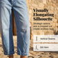👖 Damesjeans met hoge taille en verkort model