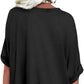 Dames casual V-hals top met losse pasvorm