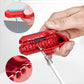 Draadstripper met gebogen handgreep