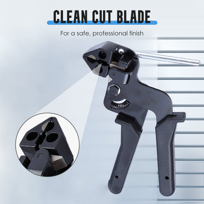📢📢 50% KORTING🔧 Zware 304 RVS kabelbinder-aanspanner set – zelfvergrendelende metalen tie-wraps + verwijderschroevendraaier | voor auto, hekwerk, loodgieterswerk en buitenprojecten.