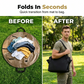 🌞🧺 50% KORTING! Stop met het sjouwen van losse tassen én een kleed! Deze multifunctionele reistas vouwt uit tot een picknickmat – waterdicht, ruim, en klaar voor strand, park of camping.