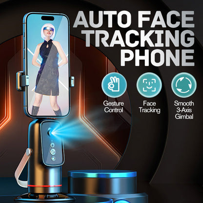🎥 50% KORTING – Automatische Volgstandaard voor Smartphone | Slimme Gezichtsherkenning & 360° Rotatie | Ideaal voor Content Creators