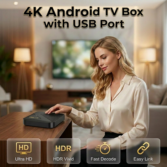 ⏳ FLASH SALE! ✨ Oude TV Wordt Slimme TV | 4K HD Weergave 🎬 | Gaming/Film/Surfen Alles-in-één | HALF PRICE 🎉