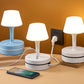 ❄️Zomerfresh 50% Korting!💡Nachtlamp met Stopcontacten & USB-poorten – Stijlvolle Bedlamp met Oplaadstation voor Slaapkamer, Bureau & Studentenkamer