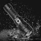 Set van superheldere, waterdichte, oplaadbare zaklampen met zoomfunctie