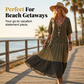 🌸 Tijdelijke Speciale Aanbieding ✨ Elegante Bohemian Maxi-Jurk voor Dames – Licht, Vrouwelijk & Perfect voor Zomerdagen ☀️