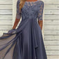 Elegante, zwierige cocktailjurk met borduursels