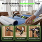 🔨 Verstelbare Klauwhamer met Magnetische Spijkerstarter – Voor Timmerwerk, Renovatie & DIY
