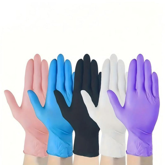 ✨ 50% korting!🧤 Multifunctionele wegwerphandschoenen van nitril – Premium nitril, bestand tegen perforatie en chemicaliën. Gestructureerde grip voor natte en olieachtige voorwerpen 🛡️💪