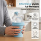 🧊2-in-1 Opvouwbare IJsbolmaker Beker
