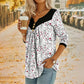 💞 Meer dan 100.000 verkocht – de populairste hit – nu voor de halve prijs! Dames T-shirt met lange mouwen en V-hals met print