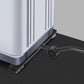 Verstelbare verplaatsingswieltjes voor meubels, voor een wasmachine- en koelkaststandaard, met rem en rolonderstel