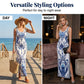 📢📢 50% KORTING !! ⏰ Klassieke maxi-jurk met bloemenprint voor dames