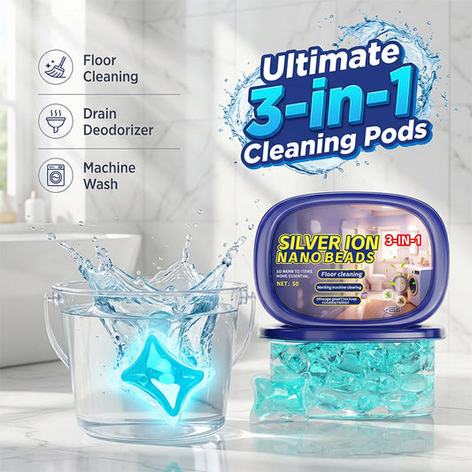 ⭐50% korting 🧼 Alles-in-Één Schoonmaakpods — Frisse Geur, Schone Vloeren & Minder Schoonmaakwerk ✨