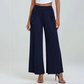 🎉 BEPERKTE TIJD 50% KORTING! 👖 Dames Casual Wijdbeenbroek – Zachte Melkzijde Stof & Elastische Hoge Taille 🌸