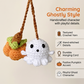 👻🎃 50% KORTING | Gehaakte Halloween Hanger – Schattig Spookje & Pompoen voor Cozy Herfstsfeer
