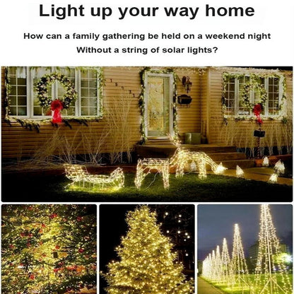 ✨ 50% KORTING! Solar Lichtsnoer – 8 Lichtstanden Voor Een Warme Tuinsfeer ☀️🌿