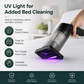 🛏️✨ 50% KORTING! Draadloos, 15000PA zuigkracht, en UV-C licht dat bacteriën en mijten doodt. Deze mini-stofzuiger maakt van elke matras, bank en autostoel een schone, frisse oase – 45 minuten onafgebroken power.