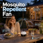 Portable Fly Repellent Fan with LED Light