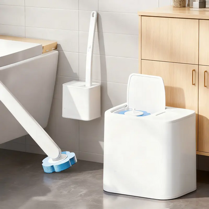 ⏳ FLASH-UITVERKOOP! ✨ Eenmaal gebruikt en weggooien, geen vieze handen | Opent automatisch, hygiënischer 🚽 | Even indrukken en klaar | HALVE PRIJS 🎉