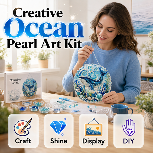 🌊 DIY Oceaanparel Schilderij – Maak Je Eigen Unieke Wanddecoratie Met Een Prachtig Zee-Thema