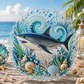 🌊 DIY Oceaanparel Schilderij – Maak Je Eigen Unieke Wanddecoratie Met Een Prachtig Zee-Thema