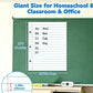 📝Magnetisch droog uitwisbaar gelinieerd whiteboard