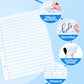 📝Magnetisch droog uitwisbaar gelinieerd whiteboard