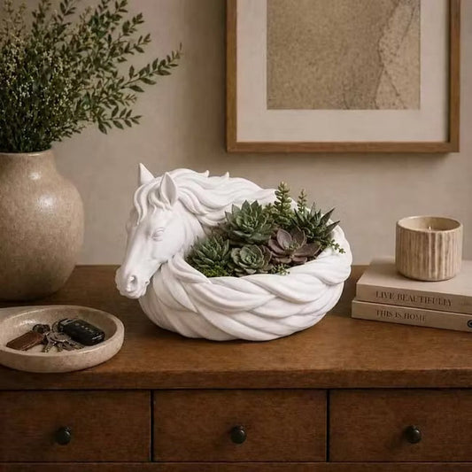 💥【50% OFF】🔥 Paardvormige Opbergschaal | Uniek Dierenontwerp | Ruime Opslag voor Sleutels/Sieraden/Munten | Voor Hal/Slaapkamer/Woonkamer | Stabiele Basis | Perfect Cadeau 🐴