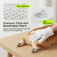 💥【50% OFF】🔥 Handschoen Doekjes voor Huisdieren | Aaiende Beweging, Moeiteloos Schoon | Havermout+Kokosolie Hypoallergeen | Diepe Reiniging, Verwijdert Losse Haren | Citroengeur, Verwijdert Geurtjes | Wegwerp, Hygiënisch | Voor Kat & Hond 🐾