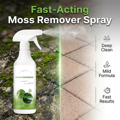 🌿 Spray Tegen Mos & Algen – Voor Terras, Tegels, Oprit & Tuin | Snel en Eenvoudig Aan Te Brengen ✨