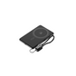 Draagbare 2,5W horlogelader/powerbank met geïntegreerde kabel