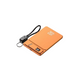 Draagbare 2,5W horlogelader/powerbank met geïntegreerde kabel