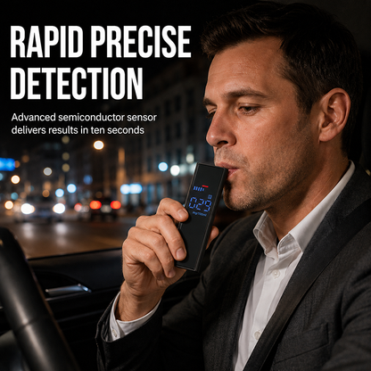 📢📢 50% korting!! 🚔✨ Draagbare alcoholtester voor sneltesten thuis