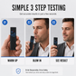 📢📢 50% korting!! 🚔✨ Draagbare alcoholtester voor sneltesten thuis