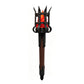 Middeleeuwse fakkel wandlamp met vintage vlameffect