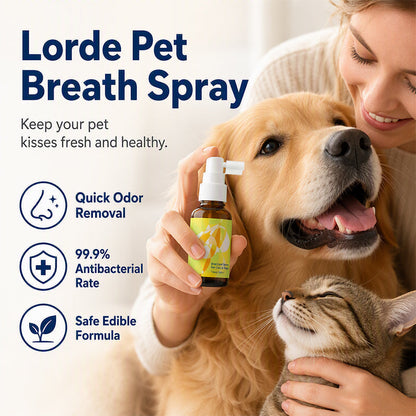 🐕🐈Spray voor het verfrissen van de adem van honden en katten